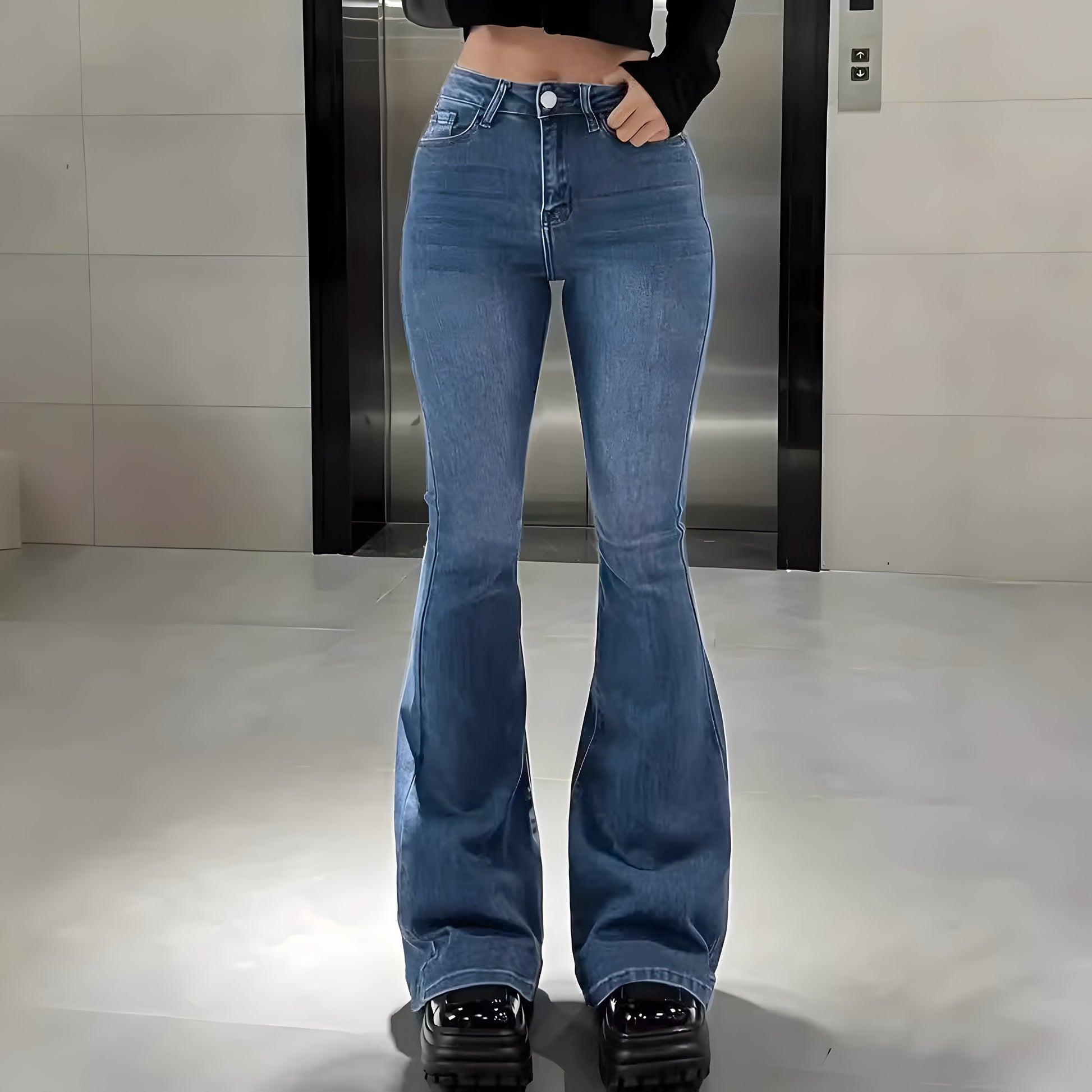 High Waist Jeans
