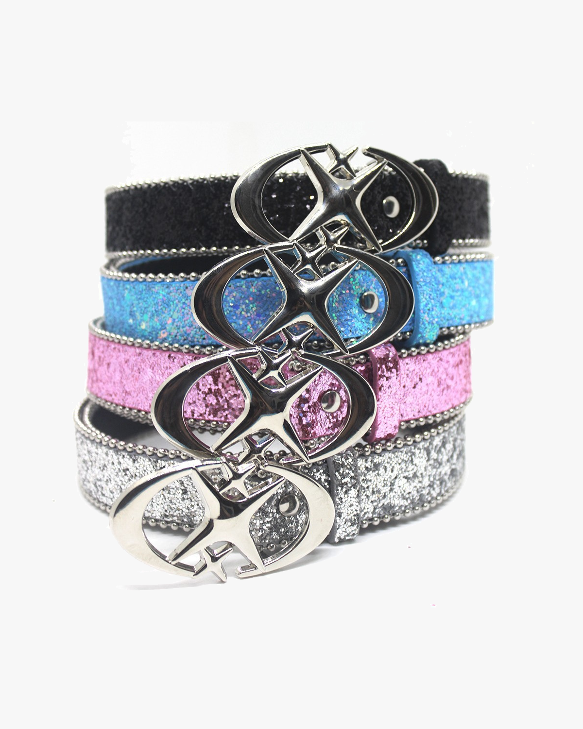 Y2K Sequins Belt