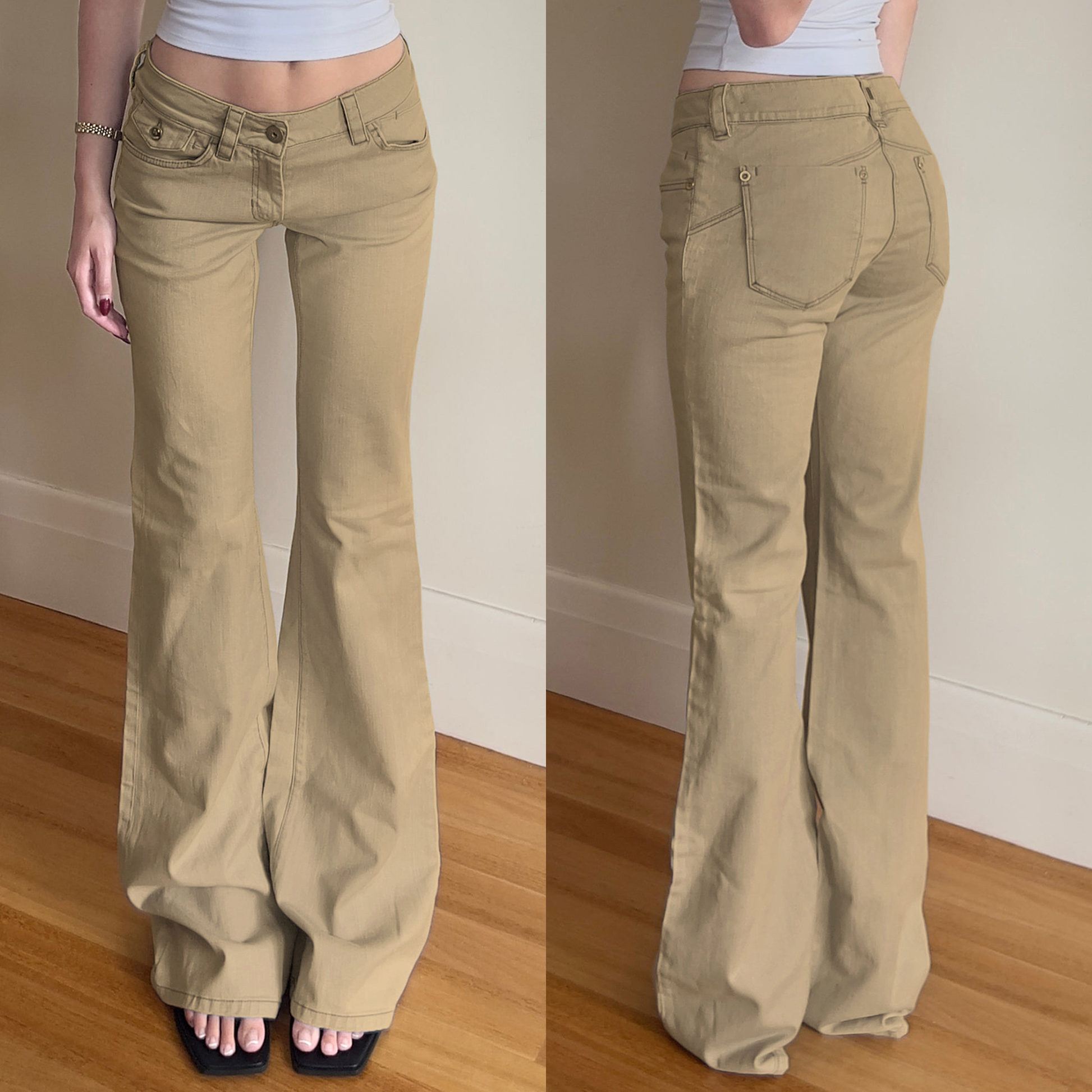 Flared Casual Jeans
