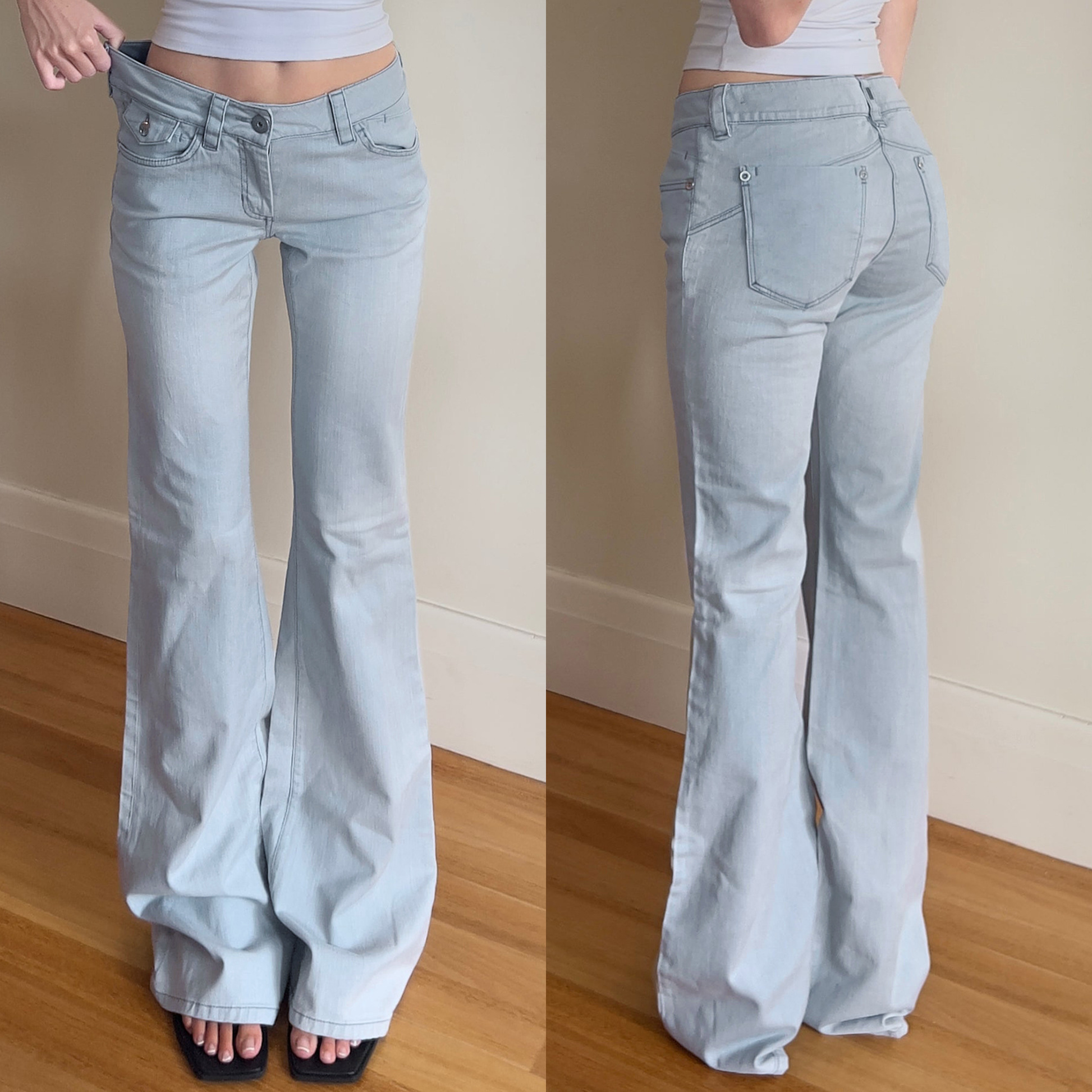 Flared Casual Jeans