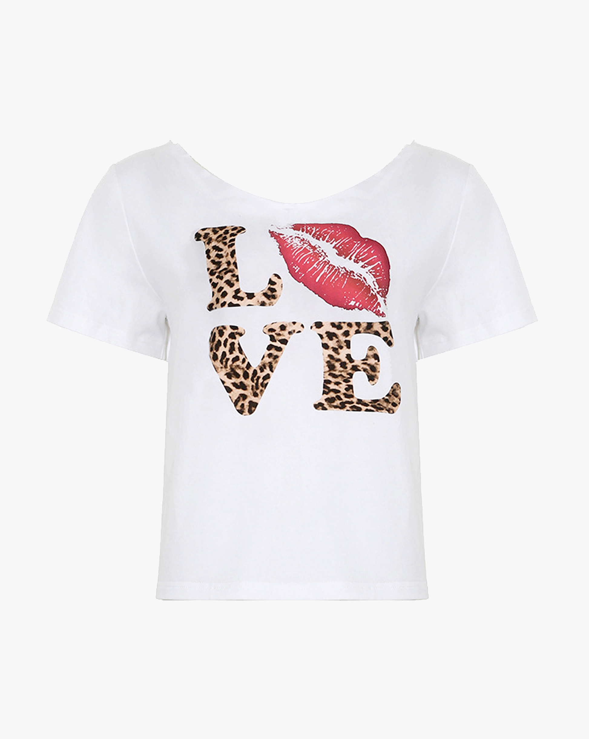 LOVE Off Shoulder TEE