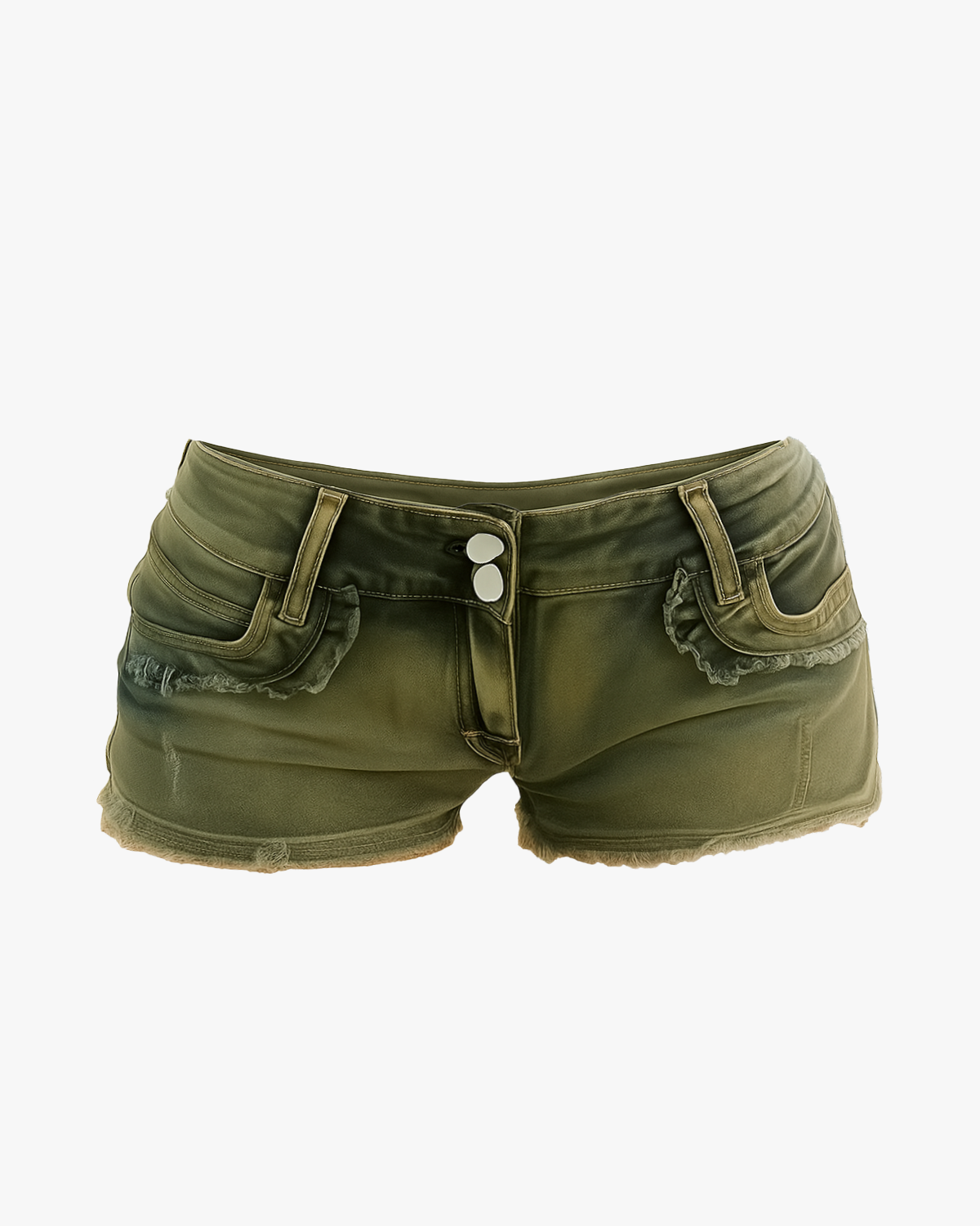 Skinny Denim Shorts
